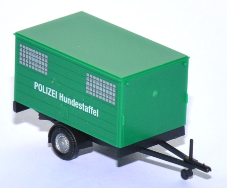 PKW-Anhänger Polizeihundestaffel grün