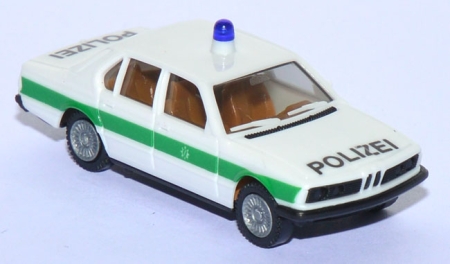 BMW 745i (E23) bayrische Polizei grün