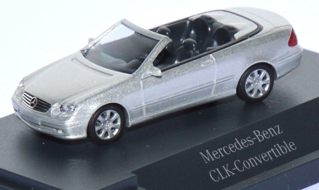 Mercedes-Benz  CLK Cabrio offen silber