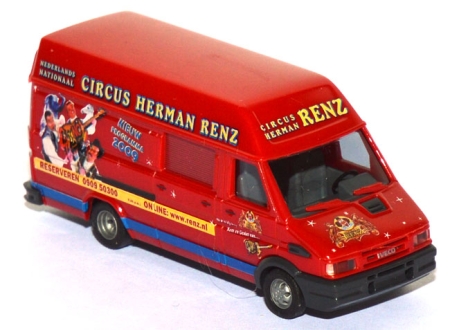 Iveco Daily Kasten HD Circus Renz Niederlande rot 47922