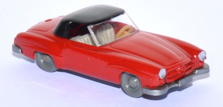 Mercedes-Benz 190 SL Cabriolet geschlossen rot