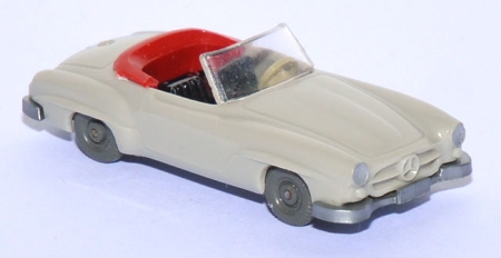 Mercedes-Benz 190 SL Cabriolet offen achatgrau