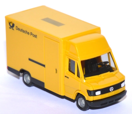 Mercedes-Benz 308 D Koffer Zustellfahrzeug Deutsche Post gelb