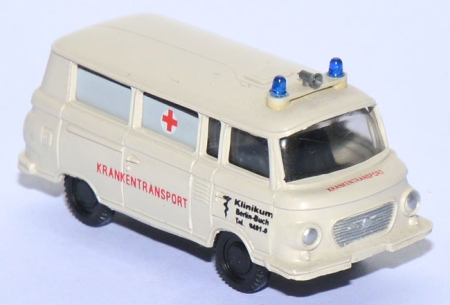 Barkas B 1000 Krankentransport Klinikum Berlin-Buch