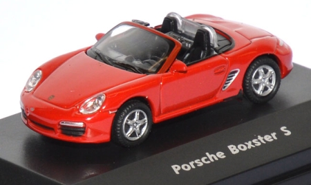 Porsche 718 Boxster S Cabrio offen rot