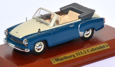 Wartburg 311-2 Cabriolet blau