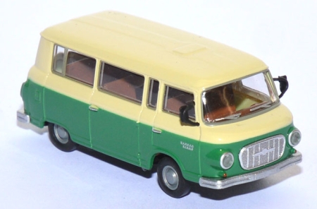 Barkas B 1000 Kleinbus beige / grün