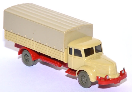 Krupp Titan Pritschen-LKW grünbeige