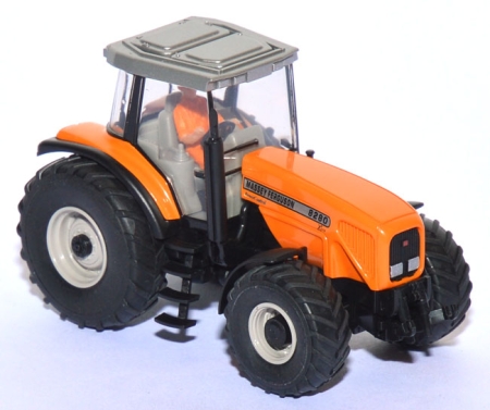 Massey Ferguson MF 8280 mit Fahrer orange