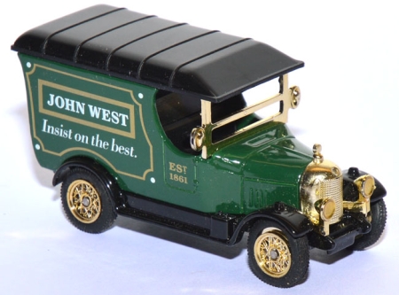 Morris Bullnose Delivery Van John West grün