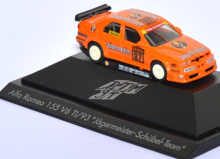 Alfa Romeo 155 V6 TI/93 DTM 1994 Jägermeister-​Schübel -Team #27 orange