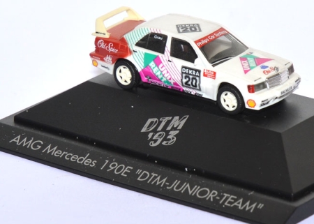 Mercedes-​Benz 190E 2.5-16 Evolution II DTM 1993 DTM Junior Team Unix Rent Grau #20