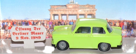 Trabant 601 Limousine - Öffnung der Berliner Mauer 9. Nov. 1989 grün
