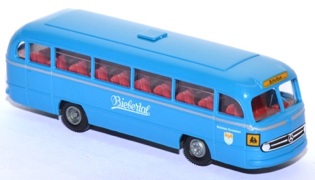 Mercedes-​Benz Bus O 321 Schulbus Biebertal blau