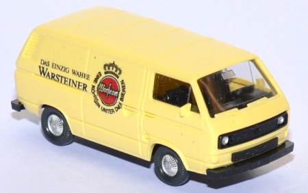 VW T3 Kasten Warsteiner Pilsener hellschwefelgelb