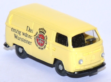 VW T2 Kasten Warsteiner Pilsener hellschwefelgelb