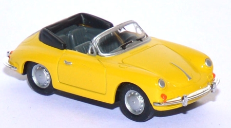 Porsche 356 B Cabrio gelb