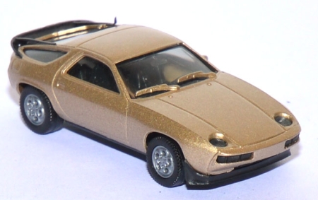 Porsche 928 S mit Telefonfelgen goldmetallic