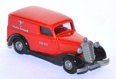 Mercedes-​Benz 170V Kastenwagen Deutsche Reichspost rot