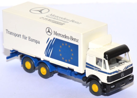 Mercedes-​Benz SK 2538 (2938) Wechselkoffer-​Lkw Mercedes weiß