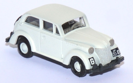 Opel Olympia Limousine 1938 Militär mit Wintertarnung weiß 41105