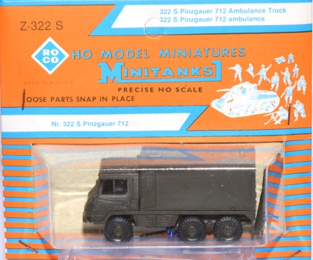 Pinzgauer 712 6x6 SAN-Aufbau Militär