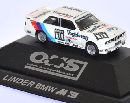 BMW M3 (E30) DTM 1990 Linder Vogelsang #11 Heger