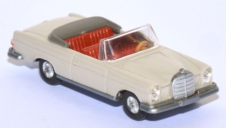 Mercedes-​Benz 280 (300) SE Cabriolet braunweiß