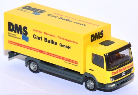 Mercedes-Benz Atego Koffer-LKW DMS Carl Balke GmbH gelb