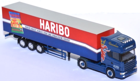 Scania R 09 TL Koffersattelzug HARIBO - Spedition Sturm