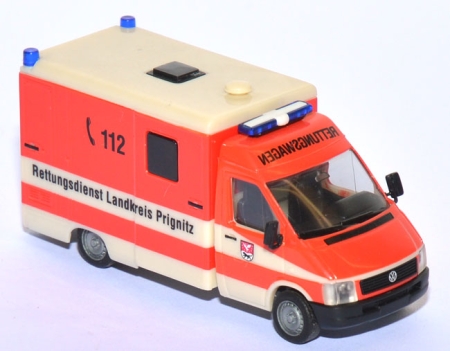 VW LT 2 Strobel RTW Rettungsdienst Landkreis Prignitz