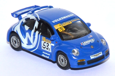 VW New Beetle RSi Cup Version -Volkswagen Racing #53B blau