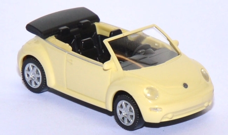 VW New Beetle Cabriolet offen hellschwefelgelb