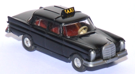 Mercedes-​​Benz 220 S Heckflosse Taxi schwarz