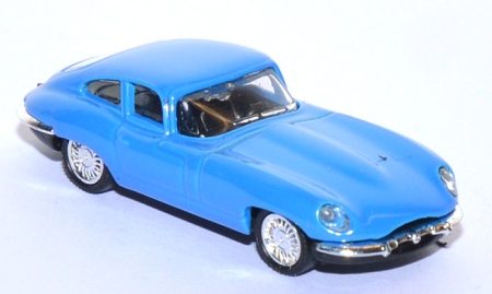 Jaguar Typ E Coupé blau