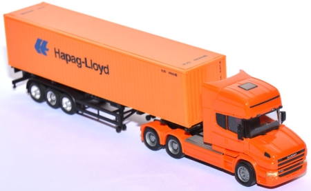 Scania Hauber T 680 V8 Containersattelzug 40 ft. Hapag-Lloyd