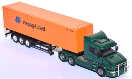 Scania Hauber 96 Containersattelzug 40 ft. Hapag-Lloyd