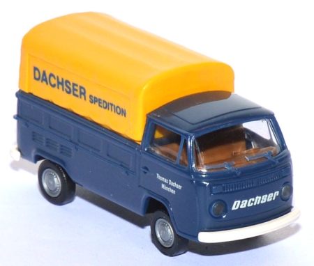 VW T2 Pritsche mit Plane Dachser blau