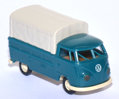 VW T1 Pritsche mit Plane azurblau