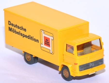 Mercedes-Benz LP 1317 Koffer-LKW Deutsche Möbelspedition gelb