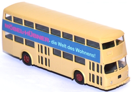 Büssing DE 73t Doppeldeckerbus Berliner Verkehrsbetriebe BVG - Möbel-​​Hübner