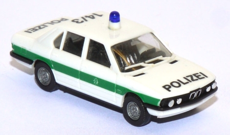 BMW 528i (E12) bayrische Polizei 14/3 grün