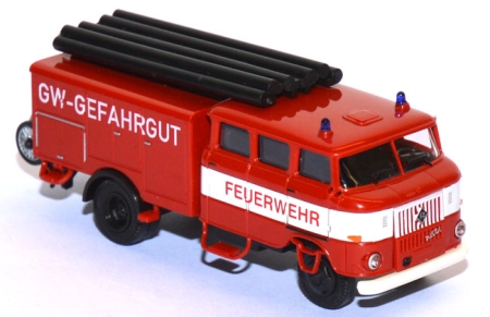 IFA W50 LF16 GW-​Gefahrgut Feuerwehr rot 95170