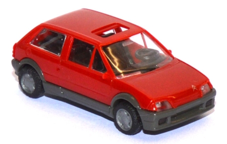 Citroen AX mit Sonnendach rot 45602