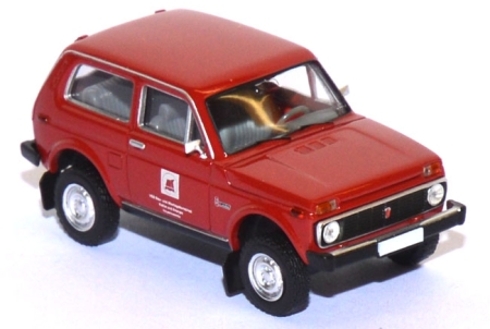 Lada 2121 Niva 1600 - WAS 2121 VEB BMK Kohle & Energie Hoyerswerda  rot