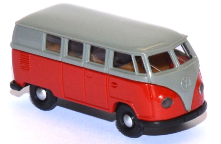 VW T1 Bus grau / rot