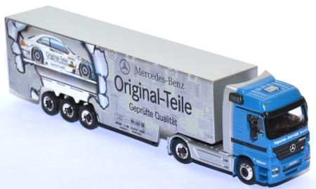 Mercedes-Benz Actros V8 Koffersattelzug Original-Teile AMG blau