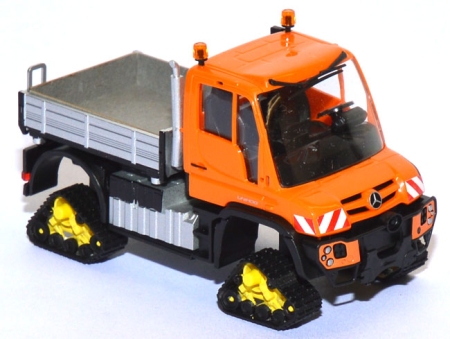 Mercedes-Benz Unimog U 430 mit Raupenantrieb orange 50921