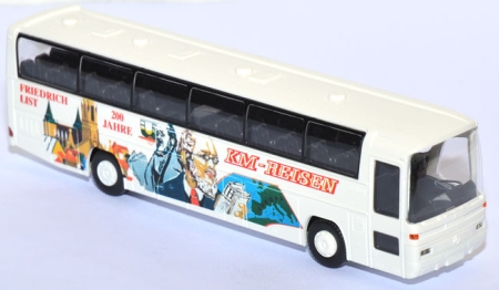 Mercedes-​​Benz O 303 RHD Reisebus KM-​Reisen weiß