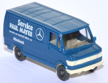 Mercedes-​​​​Benz 207 D Kasten Service Paul Mayer capriblau